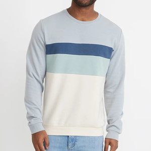 Marine Layer Jordan Crewneck Colorblock Sweatshirt